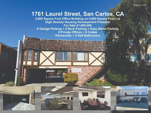 1761 Laurel Street, San Carlos CA 94070