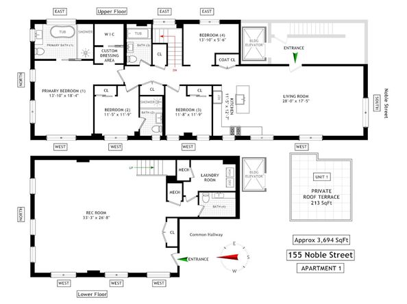 155 Noble Street 1, Brooklyn NY 11222