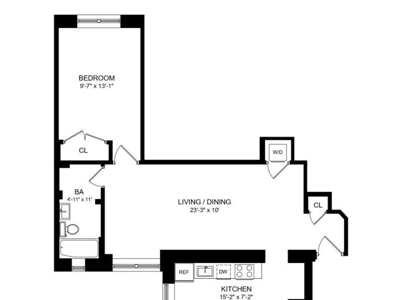 86 Thayer Street 2L, New York NY 10040