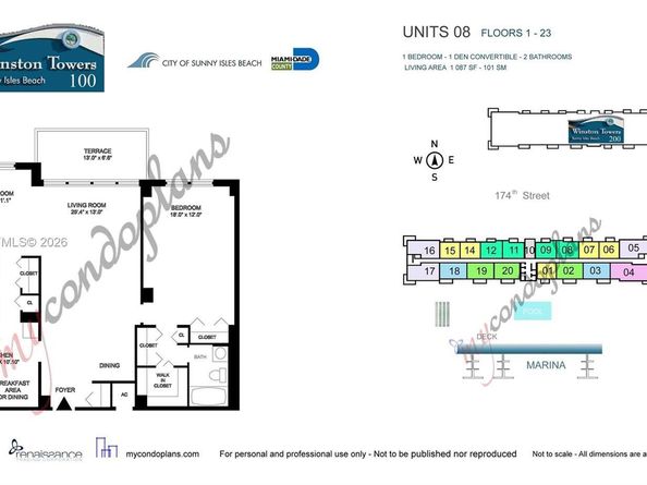 250 174th St 1808, Sunny Isles Beach FL 33160