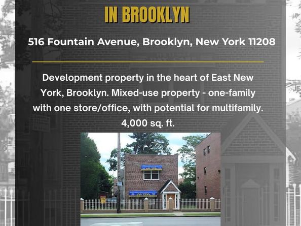 516 Fountain Avenue, Brooklyn NY 11208
