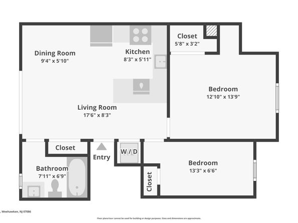 54 47th St 3, Weehawken NJ 07086-7156