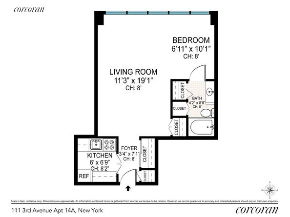 111 3rd Avenue 14A, New York NY 10003