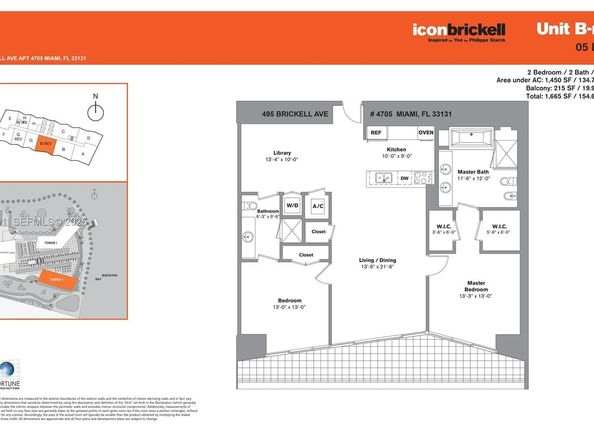 495 Brickell Ave 4705, Miami FL 33131