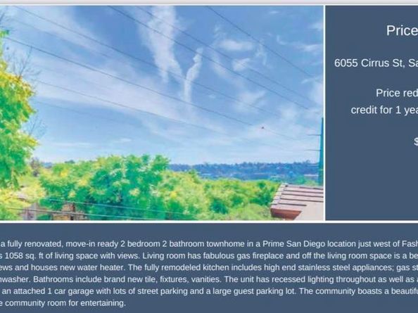 6055 Cirrus Street, San Diego CA 92110