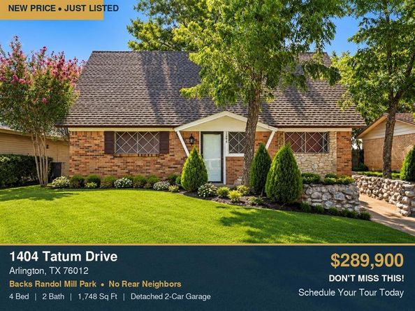 1404  Tatum Drive , Arlington Texas 76012