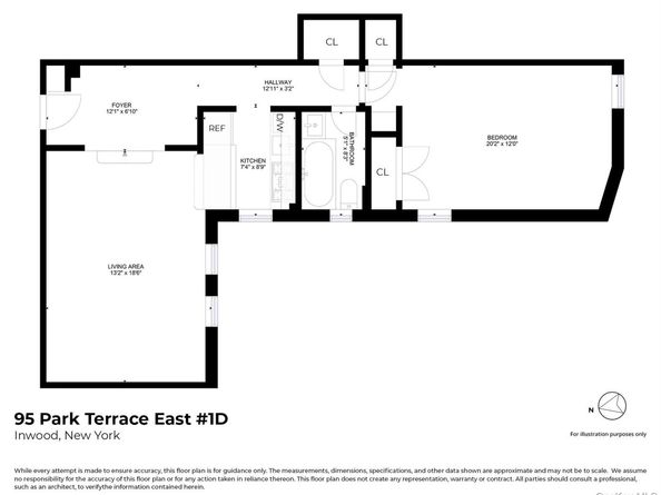 95 Park Terrace E 1D, New York (Manhattan) NY 10034