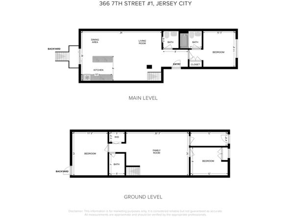 366 7th St 1, Jersey City NJ 07302