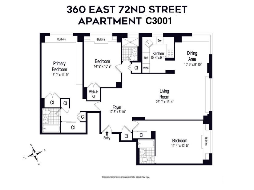 360 East 72nd Street C3001, New York NY 10021