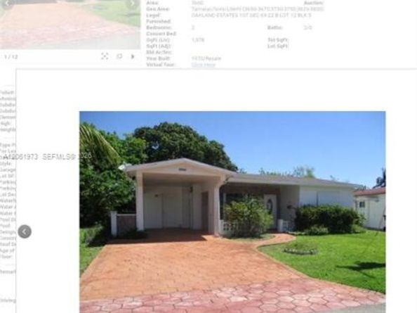 4595 NW 43rd Ct, Lauderdale Lakes FL 33319