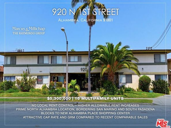 920 N 1st Street, Alhambra CA 91801