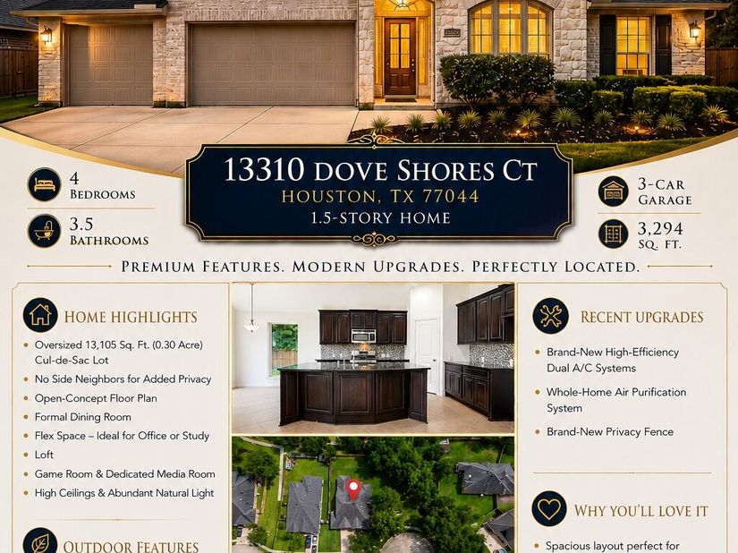13310 Dove Shores Court, Houston TX 77044