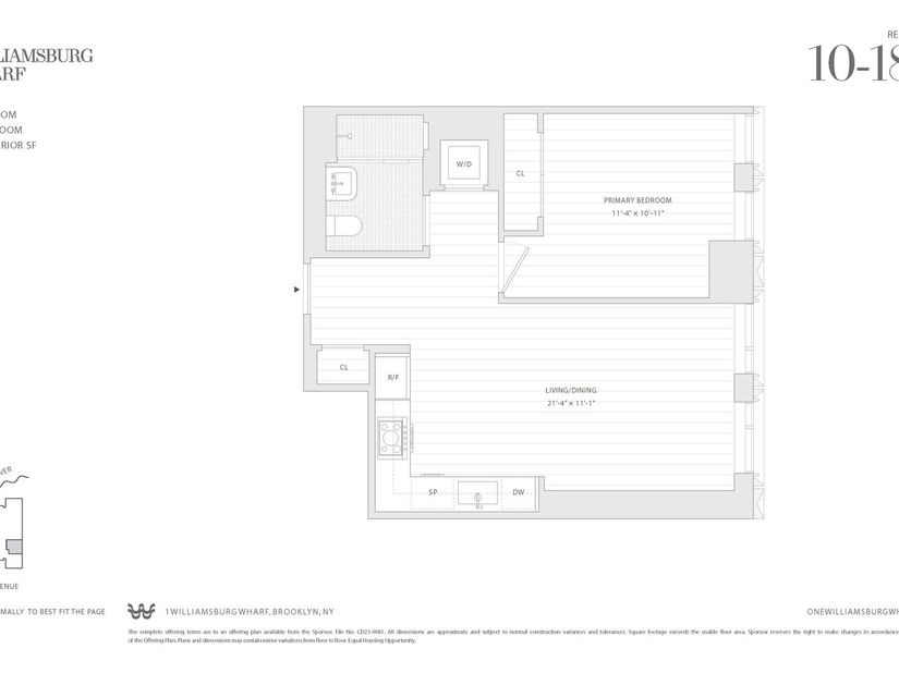 480 Kent Avenue 17F, Brooklyn NY 11249