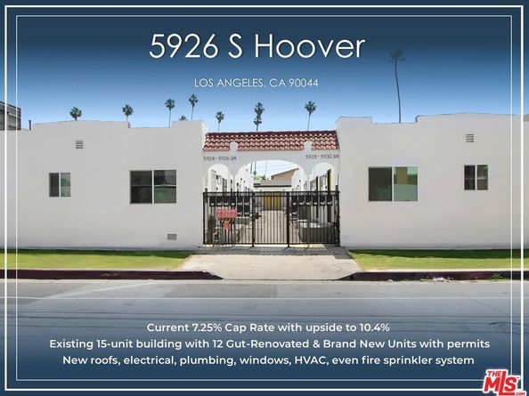 5926 S Hoover Street, Los Angeles CA 90044