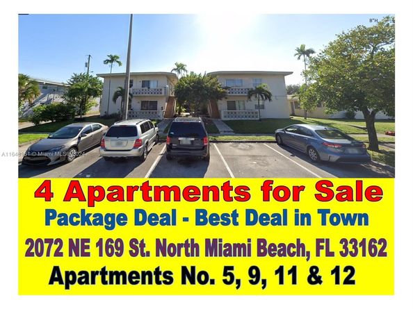 2072 NE 169th St 9, 11, 12 & 5, North Miami Beach FL 33162
